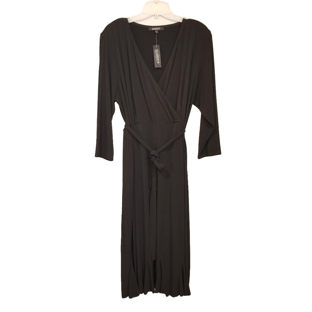 NWT Faux Wrap Dress Empire Waist  Size 18W